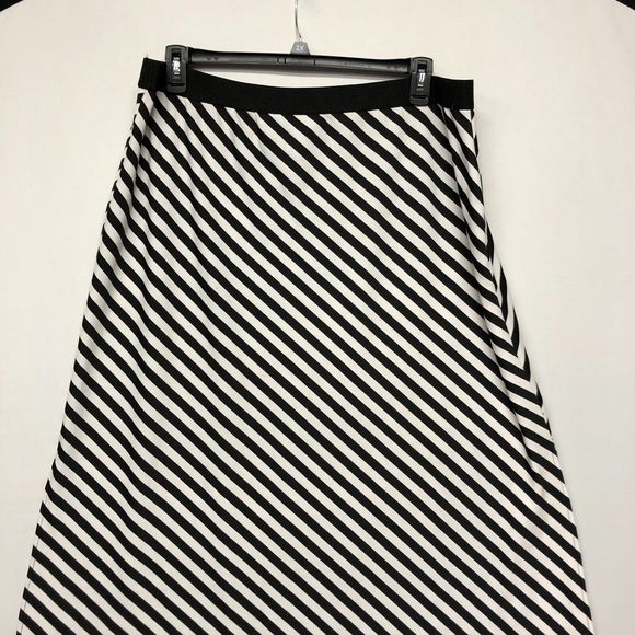 Ruby Rd. Women Long Maxi Skirt Size 1X Polyester Blend Stripes B244 -29 - Picture 11 of 12